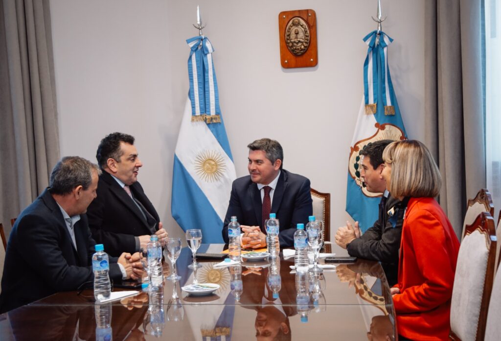 Orrego se reunió con el secretario de Cultura de Nación