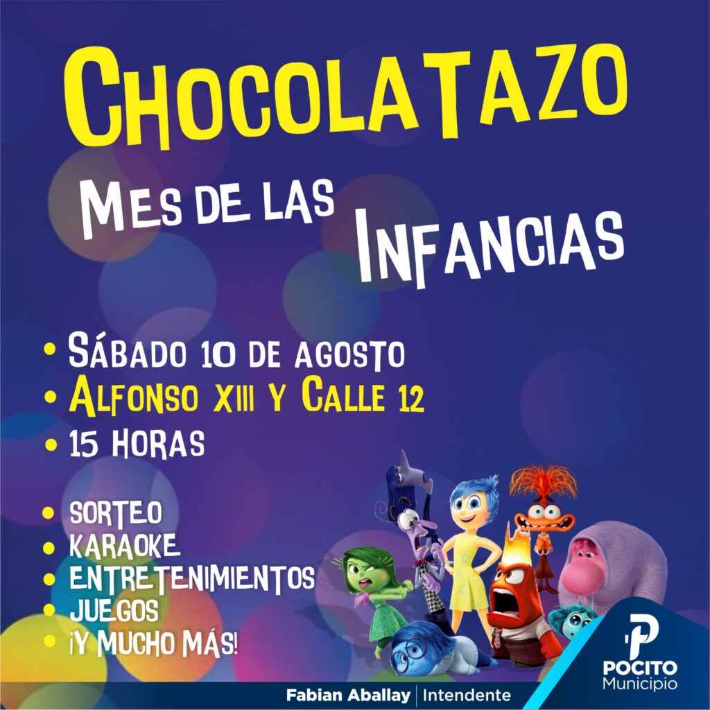 Pocito celebra el Día de las Infancias en distintos puntos del departamento