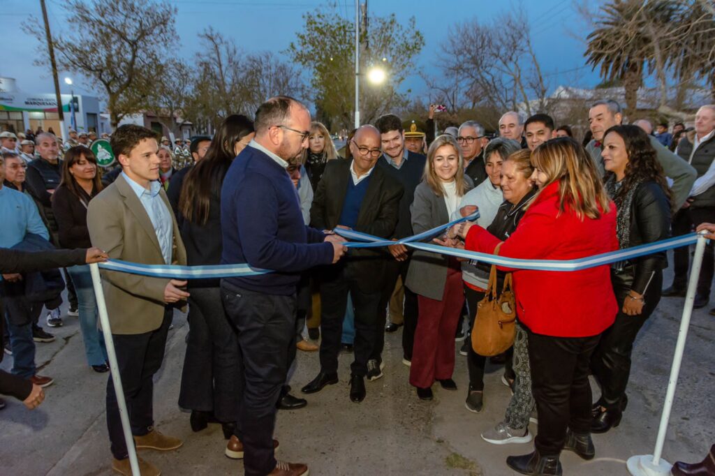 Aniversario 116*RIVADAVIA INAUGURÓ EL RENOVADO BOULEVARD DE MARQUESADO