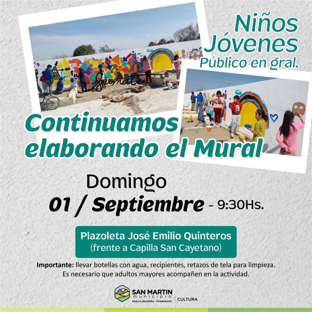 Este domingo se realizará una jornada de arte en la Plazoleta José Emilio Quinteros